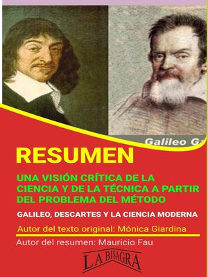 cover image of Resumen de Una Visión Crítica de la Ciencia y de la Técnica a Partir del Problema del Método